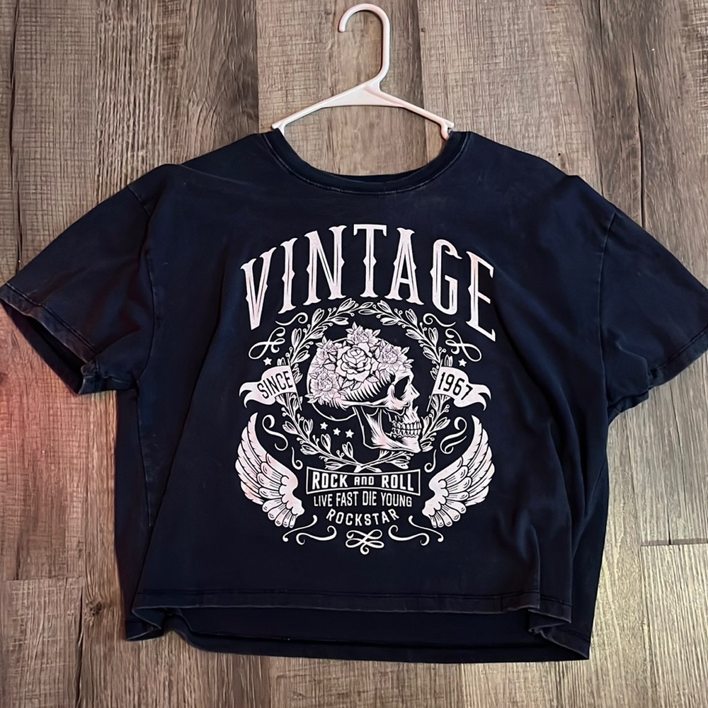 inspired culture cropped top